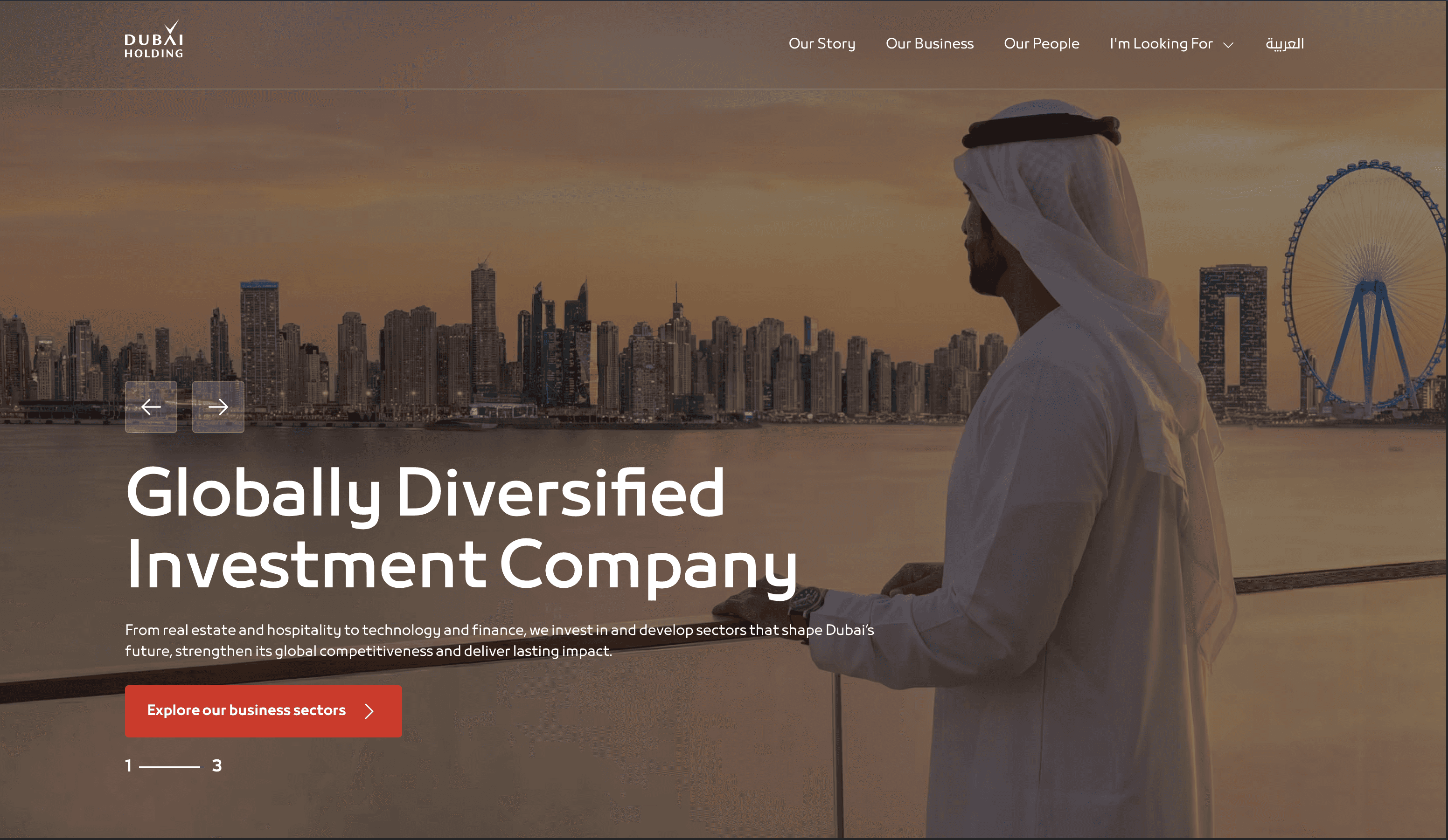 Dubai Holding's shift from a real estate company to investment powerhouse